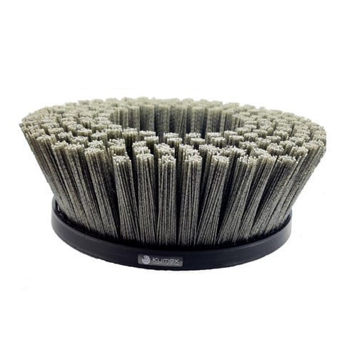 Brosse en coupe - TBH  - ABRASIVOS KUMEX - d'ébavurage / en plastique