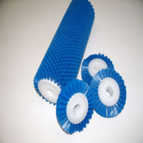 Brosse cylindrique - ABRASIVOS KUMEX - de dépoussiérage / en plastique / pour applications alimentaires