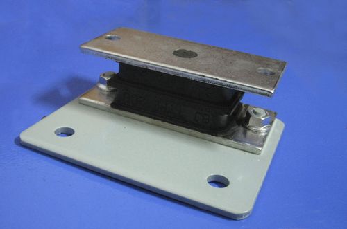 Support antivibratoire rectangulaire - BJ series - Ningbo Yinzhou ENL Vibration Damper Co.,Ltd - en élastomère / pour soufflante
