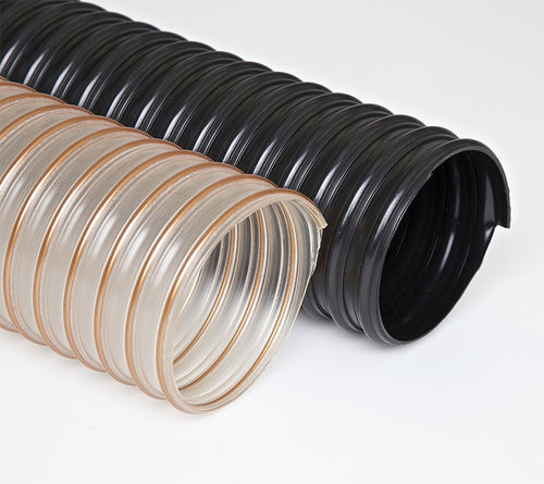 Tuyau flexible pour produits chimiques - Flx-Thane® HD - Flexaust - basse température / enduit polyuréthane