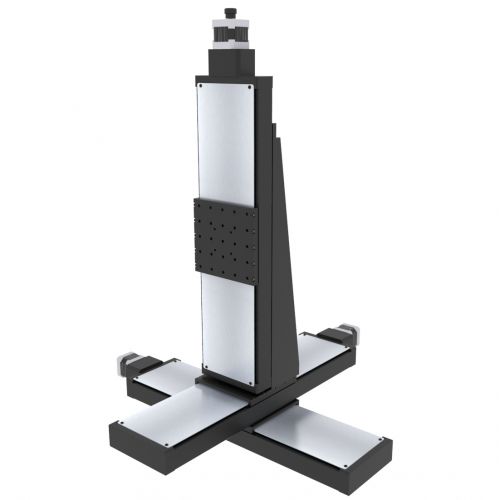 Table de positionnement XYZ - XYZ-BSMA-LY-140H-300X300X300 - IntelLiDrives, Inc. - motorisée / 3 axes / de précision