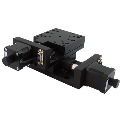 Platine de positionnement XY - XY-BSMA-LY-110-50X50 - IntelLiDrives, Inc. - motorisée / 2 axes / compacte
