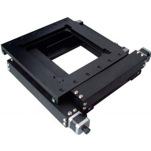Platine XY - XY-OF-100X100LY - IntelLiDrives, Inc. - motorisée / 2 axes / pour microscopes