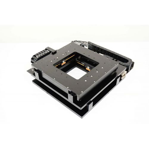 Platine XY - XY-OF1-UL-200x200-LM-PO - IntelLiDrives, Inc. - à moteur linéaire / 2 axes / de précision