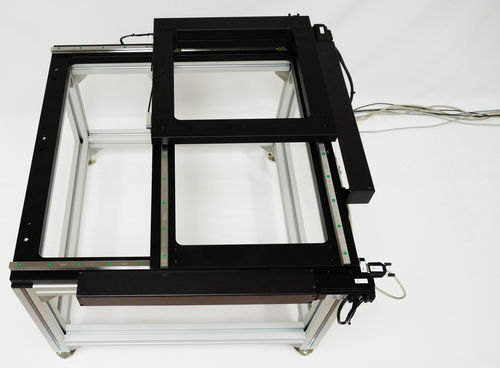 Système de positionnement à grande ouverture - XY-OF-S300x300-A300x300J - IntelLiDrives, Inc. - XY / linéaire / pour l'inspection de Wafer et métrologie