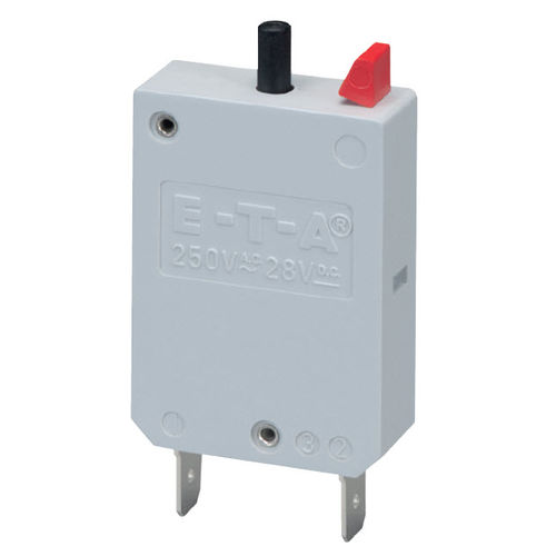 Disjoncteur thermique - 127 series - E-T-A - à réarmement manuel / unipolaire