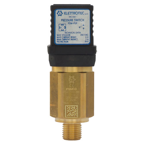 Pressostat à piston - PSM-PSP - ELETTROTEC s.r.l. - à membrane / SPDT / G 1/4