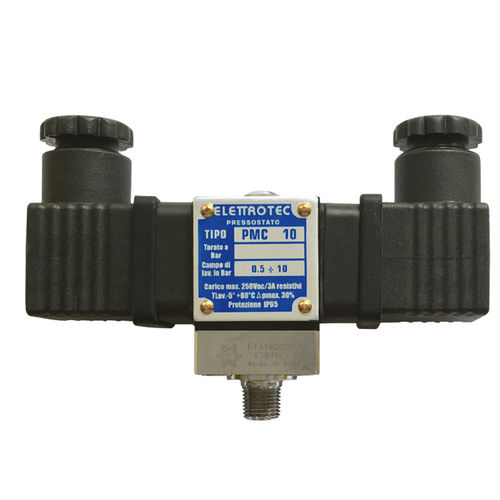 Pressostat à piston - PPC series - ELETTROTEC s.r.l. - SPDT / sur rail DIN / G 1/4