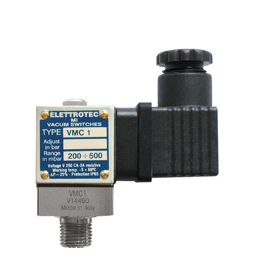 Vacuostat à membrane - VMC series - ELETTROTEC s.r.l. - de vide / SPDT / sur rail DIN