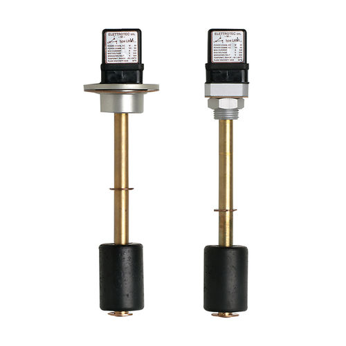 Détecteur de niveau à flotteur magnétique - LMV1A  series - ELETTROTEC s.r.l. - de liquide / en laiton / fileté