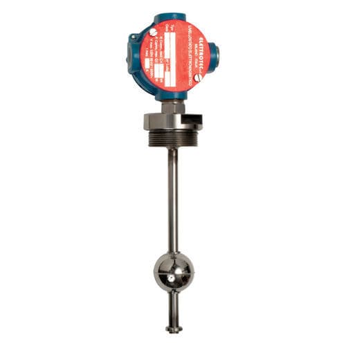 Détecteur de niveau à flotteur magnétique - LM1TIA… EP - ELETTROTEC s.r.l. - de liquide / ATEX / en acier inoxydable