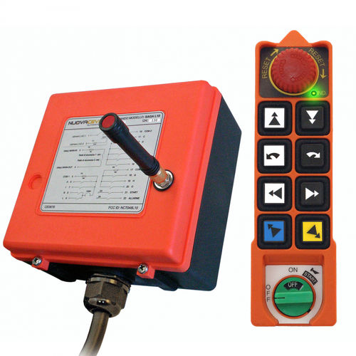 Radiocommande - L10 series - NUOVA CEVA Automation - à boutons / industrielle / à 8 boutons