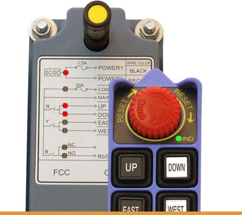 Radiocommande - LB series - NUOVA CEVA Automation - à boutons / industrielle / à 6 boutons