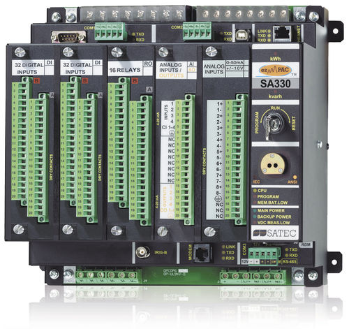 Analyseur pour réseau électrique - ezPAC SA300 series - SATEC - de qualité d'énergie / à intégrer / modulaire
