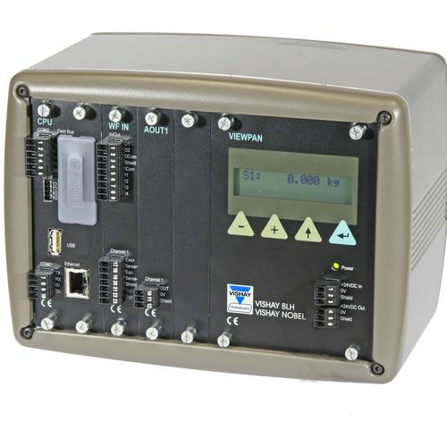 Transmetteur de pesage numérique - G4-RM - Vishay Nobel Transducers - Modbus RTU / avec interface Ethernet / monté sur rail DIN