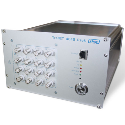 Système d'acquisition de données de tension - TraNET FE - Elsys AG - 16 canaux / rack 19" / enfichable
