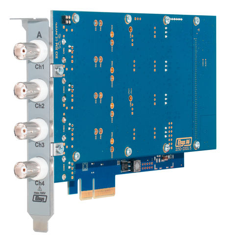 Carte d'acquisition de données PCI Express - TPCE-12016-4S - Elsys AG - 4 canaux