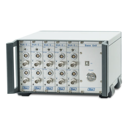 Amplificateur pour jauge de contrainte - SGA-2 - Elsys AG - de signal / de tension / de mesure
