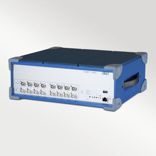 Système d'acquisition de données benchtop - TraNET FE 408 SG DP - Elsys AG - pour laboratoire / pour acquisition d'échantillonnage simultanée / pour accéléromètre