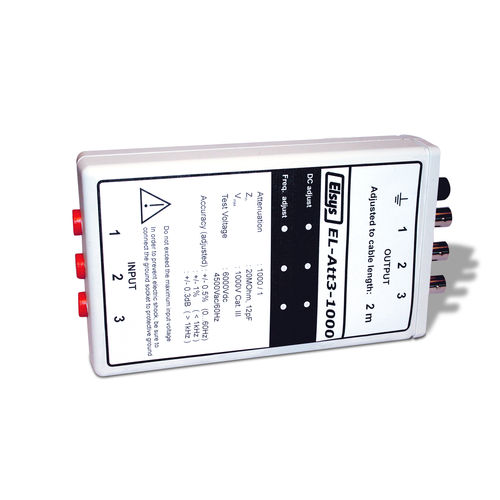 Sonde passive - El-Att3-1000 - Elsys AG - haute tension / pour oscilloscope / de mesure