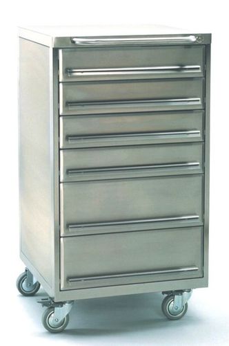 Chariot de transport - 8002.5.022 - Schilling Engineering GmbH - en acier inoxydable / à tiroir / à roulettes