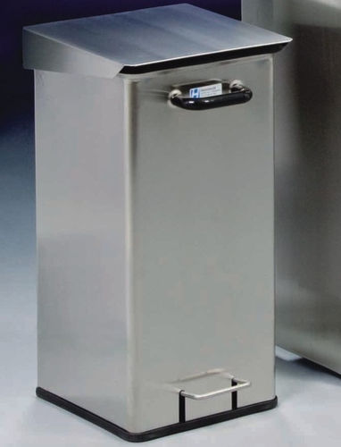 Poubelle en acier inoxydable - 800 series - Schilling Engineering GmbH - pour déchets industriels / avec couvercle / avec poignée