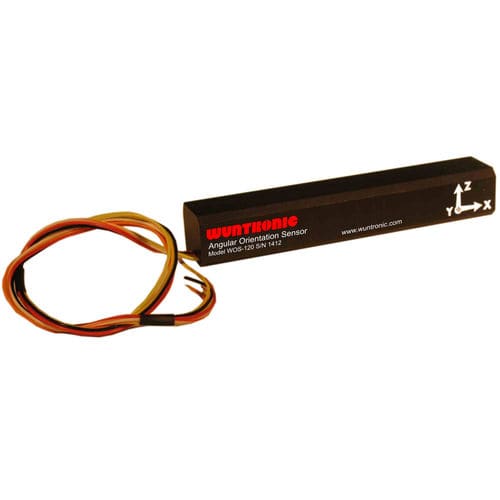 Capteur d'accélération 3 axes - WOS-120 series - WUNTRONIC GmbH - miniature / angulaire