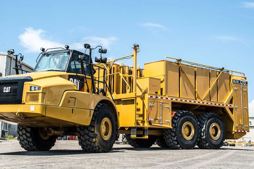 Camion à plate-forme - MLT  - MEGA Corp. - à 3 essieux