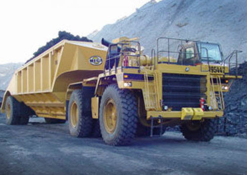 Remorque de chantier - MCH - MEGA Corp. - à 3 essieux / automotrice / hydraulique