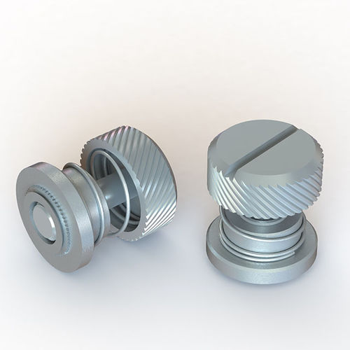 Vis de fixation - CVIR series - Specialinsert s.r.l. - à tête cylindrique / fendue / en acier inoxydable