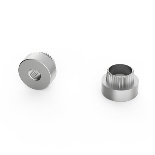 Écrou rivet - AN series - Specialinsert s.r.l. - cylindrique / en inox / en thermoplastique