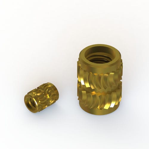 Insert fileté - 863 - Specialinsert s.r.l. - en laiton / rond / pour thermoplastiques