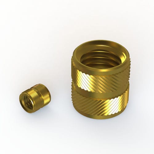 Insert fileté - 864 - Specialinsert s.r.l. - en laiton / rond / pour thermoplastiques