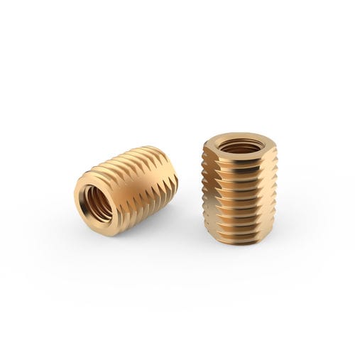 Insert autotaraudeur - 305 series - Specialinsert s.r.l. - fileté / de laiton / rond