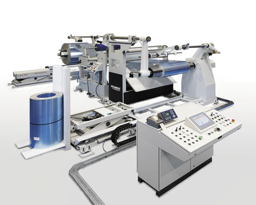 Bobineuse refendeuse automatique - EKICONTROL, SL - pour film plastique