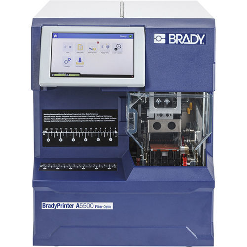 Machine d'impression-pose d'étiquettes à transfert thermique - A5500 series  - BRADY Corporation - monochrome