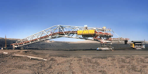 Pont transporteur incliné - 5 500 m³/h | SFB-R (K) 1800.25 - TAKRAF
