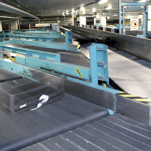 Bande de convoyeur flexible - R2-160RTXB-GP - Habasit - en caoutchouc / en tissu / industrielle