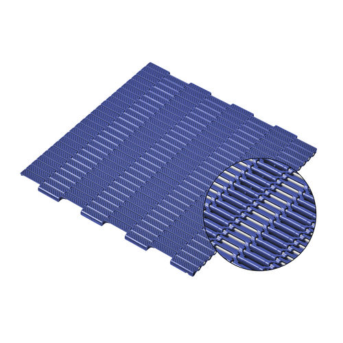Bande de convoyeur modulaire - M series - Habasit - en plastique / industrielle / pour l'industrie agroalimentaire