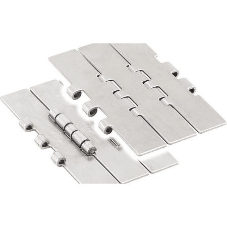 Chaîne de convoyage en acier - 881T - Habasit - à charnières / modulaire