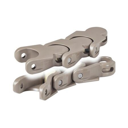 Chaîne de convoyage en plastique - Multiflex series - Habasit - à maillons monoblocs / modulaire
