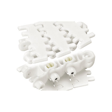 Chaîne de convoyage en plastique - Flexi 7100HA - Habasit - à maillons monoblocs / à lattes / flexible