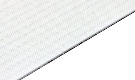 Bande de convoyeur en oléfine thermoplastique - TT124/AS/PP - Habasit - pour l'industrie agroalimentaire / blanche / résistante aux produits chimiques