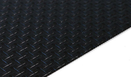 Bande de convoyeur ajourée - XVT-2347 - Habasit - en polyester / TPU / noire