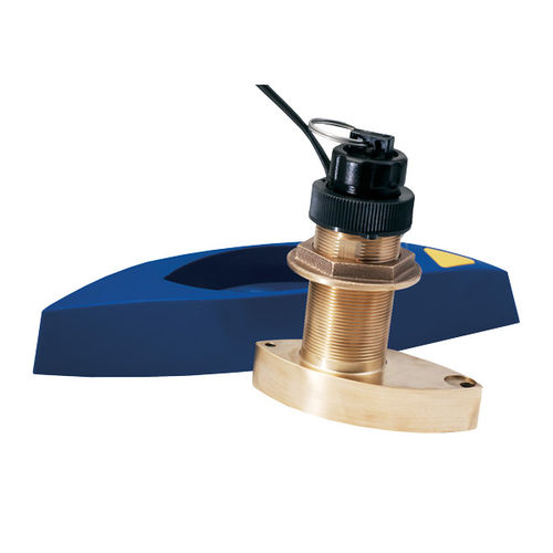 Capteur de profondeur sous-marin - B744V TRIDUCER® Multisensor/CW Thru‑hull - Airmar Technology - avec mesure de température
