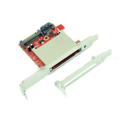 Adaptateur électrique d'interface - ADA-COMPACTFLASH-FAST-SATA-SLOT-RD - ES&S Solutions - SATA / vers low profile PCI Express