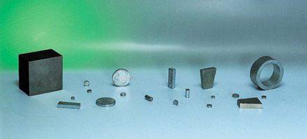 Aimant permanent en samarium-cobalt - CALAMIT - parallélépipédique