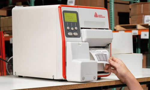Imprimante d'étiquette à transfert thermique - ADTP EcoCut - AVERY DENNISON Identification solutions - industrielle