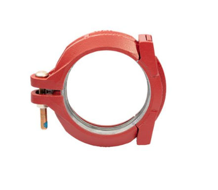 Collier de serrage pour tube à boulon - 579A - Total - en métal