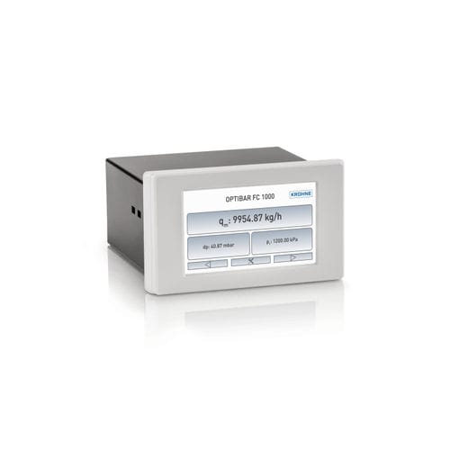 Calculateur de débit pour liquides et gaz - OPTIBAR FC 1000 - KROHNE Messtechnik GmbH - différentielle